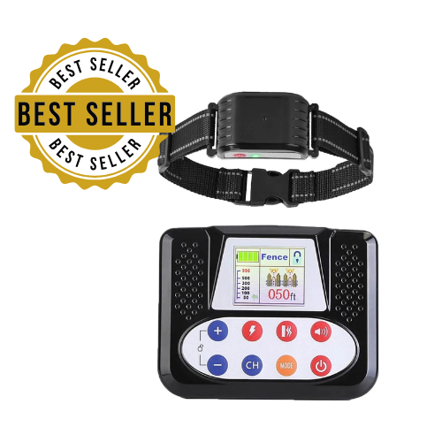 2-in-1 Wireless Dog Fence System - 990FT Range Pet Containment