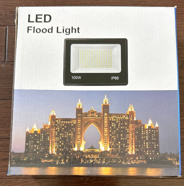 XXBSAZ 2 Pack 100W LED Flood Lights deliver powerful illumination