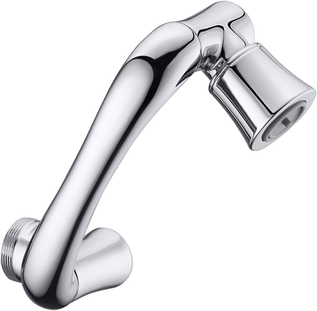 Bagnolux 1080 Swivel Faucet Extender for Bathroom Sink, 2 Modes Rotating faucet extension sprout