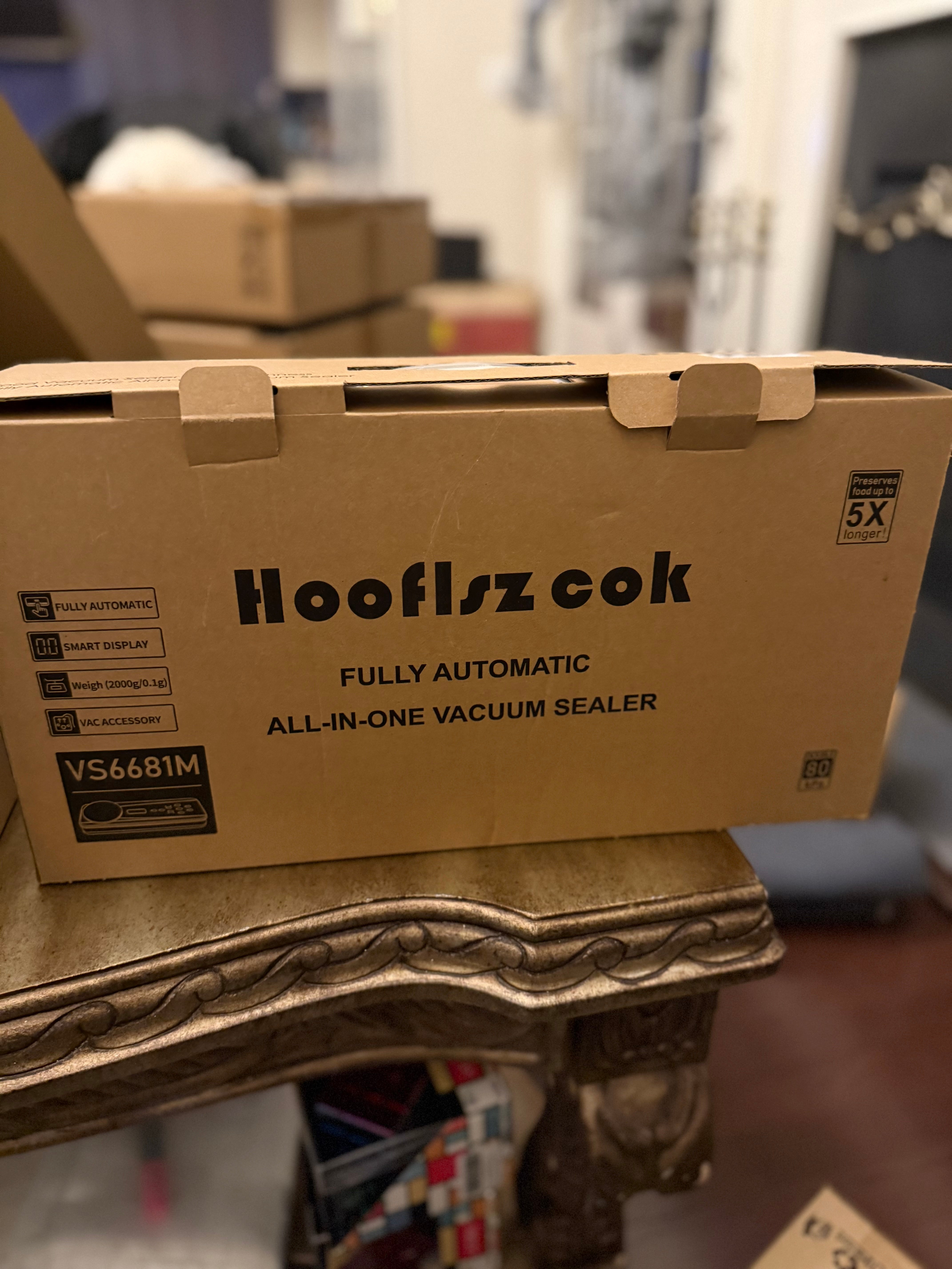 Hooflszcok Vacuum Sealer VS6681m