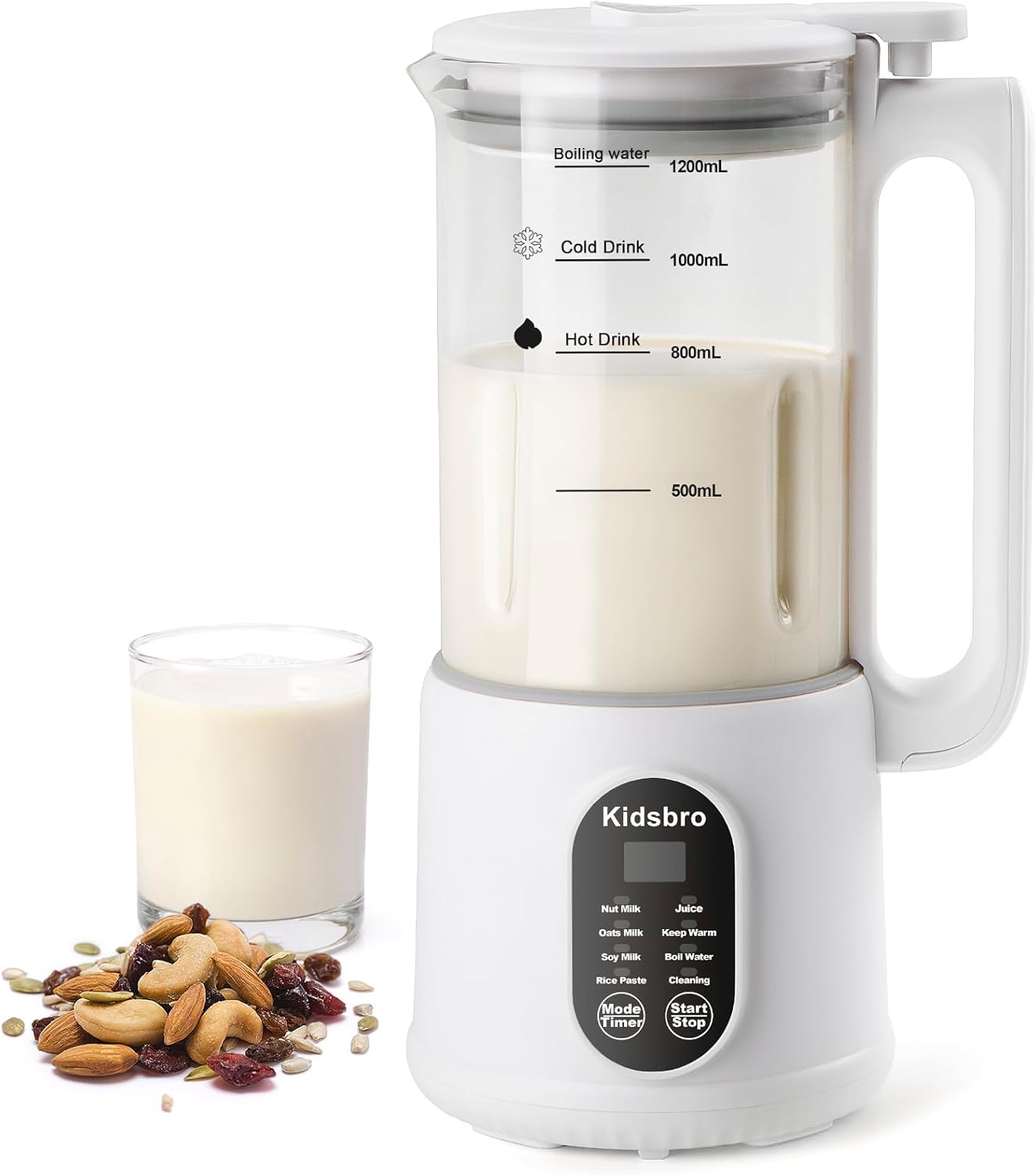 Multifunction Nut Milk Machine Model KC-8112 white