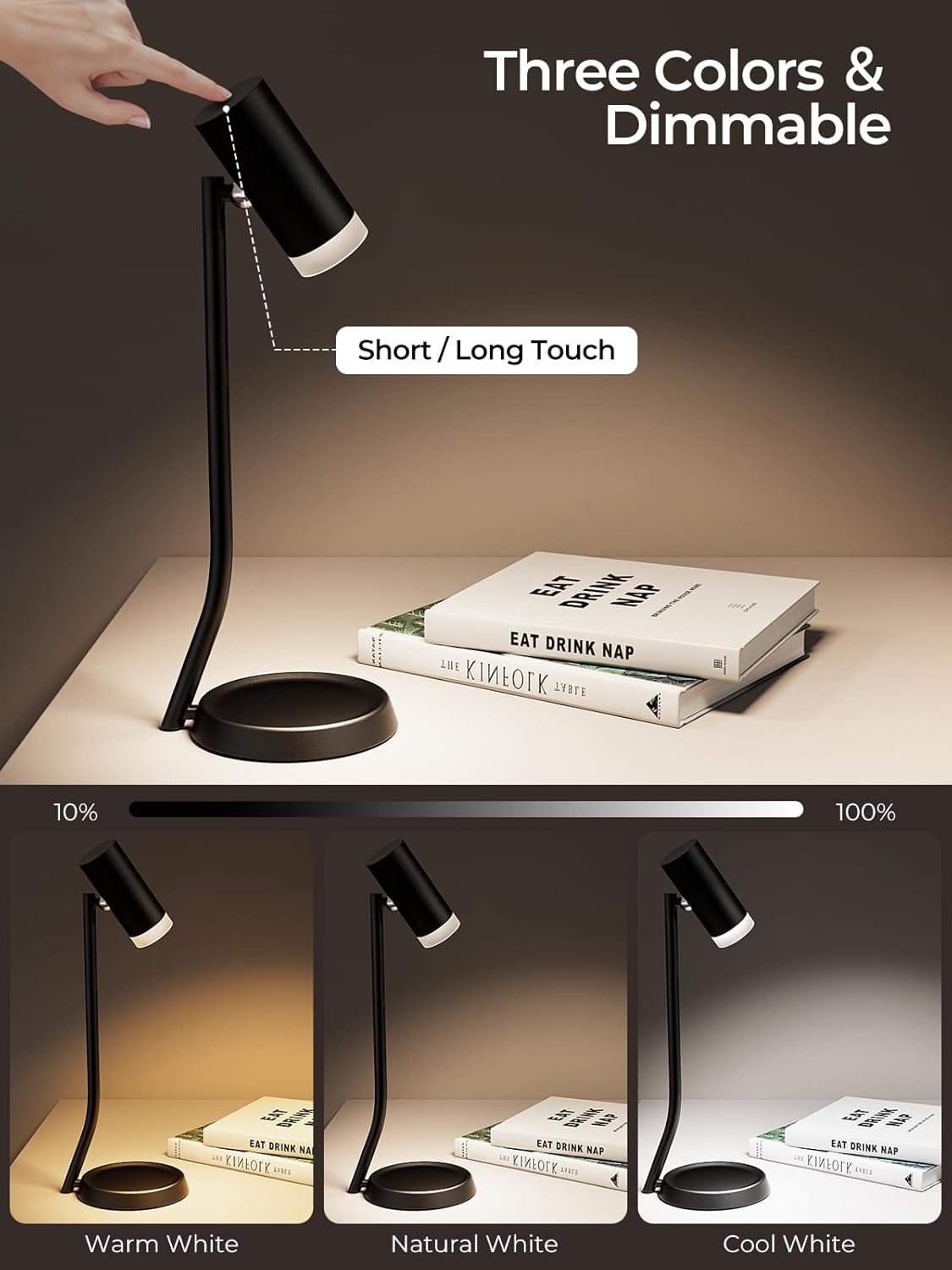 Pesuten Cordless Table Lamp (BL500) offers versatile, portable lighting