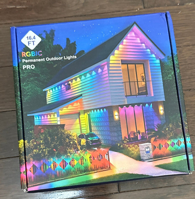 RGBIC Permanent Outdoor Lights Pro 16.4ft App & Remote Control