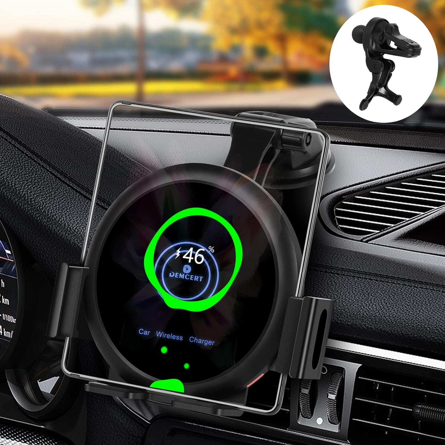 DEMCERT Wireless Car Charger