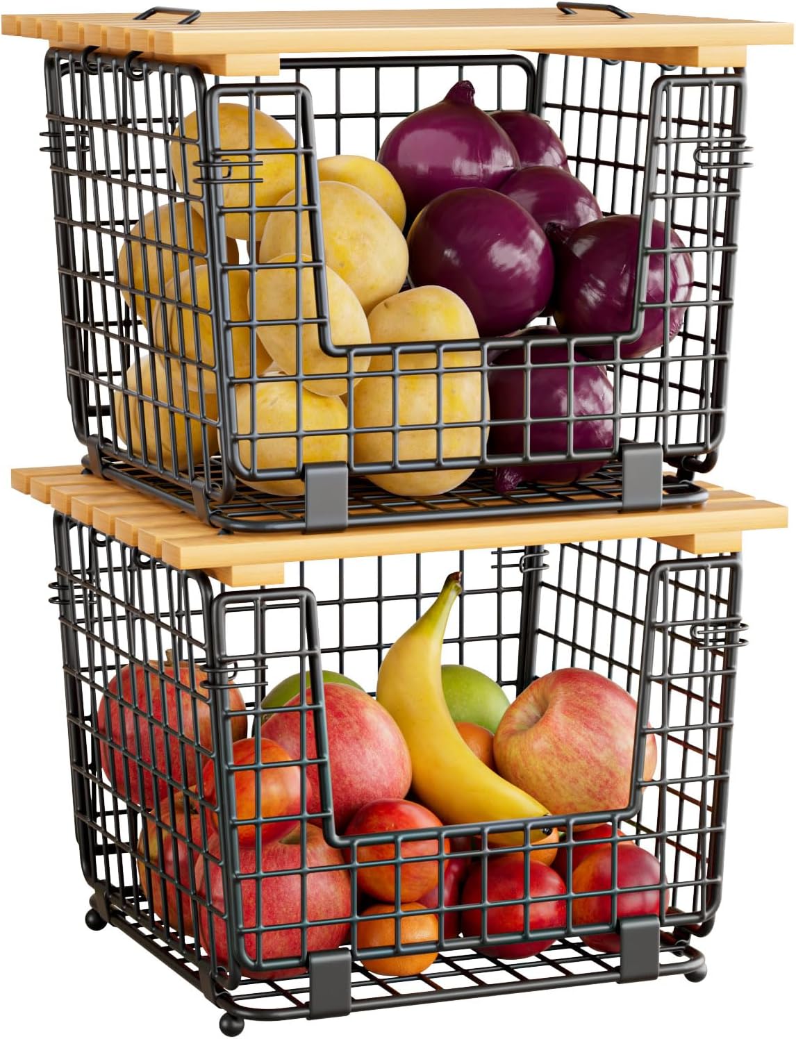 GGIU Magnetic Onion Storage Bin offers a practical and space-saving solution