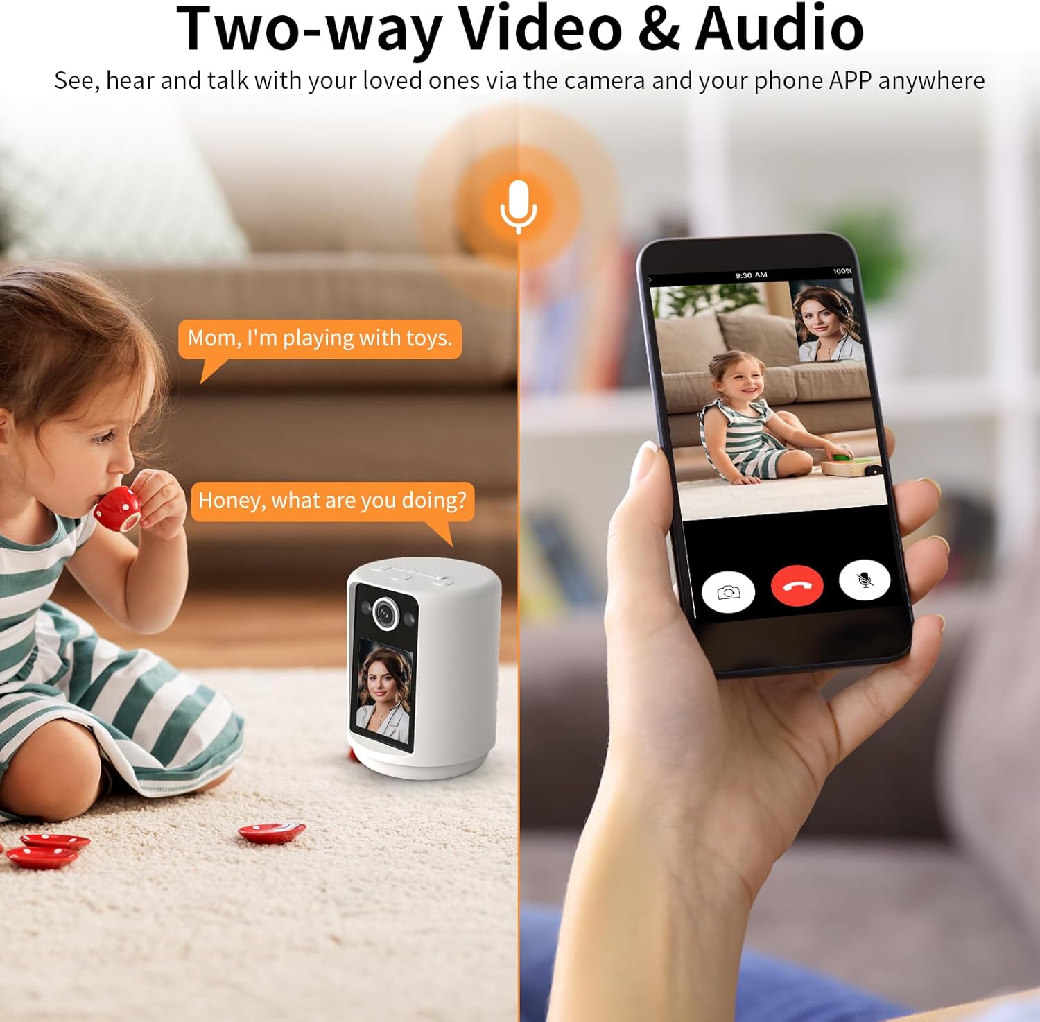 VSTARCAM Video Call Security Camera