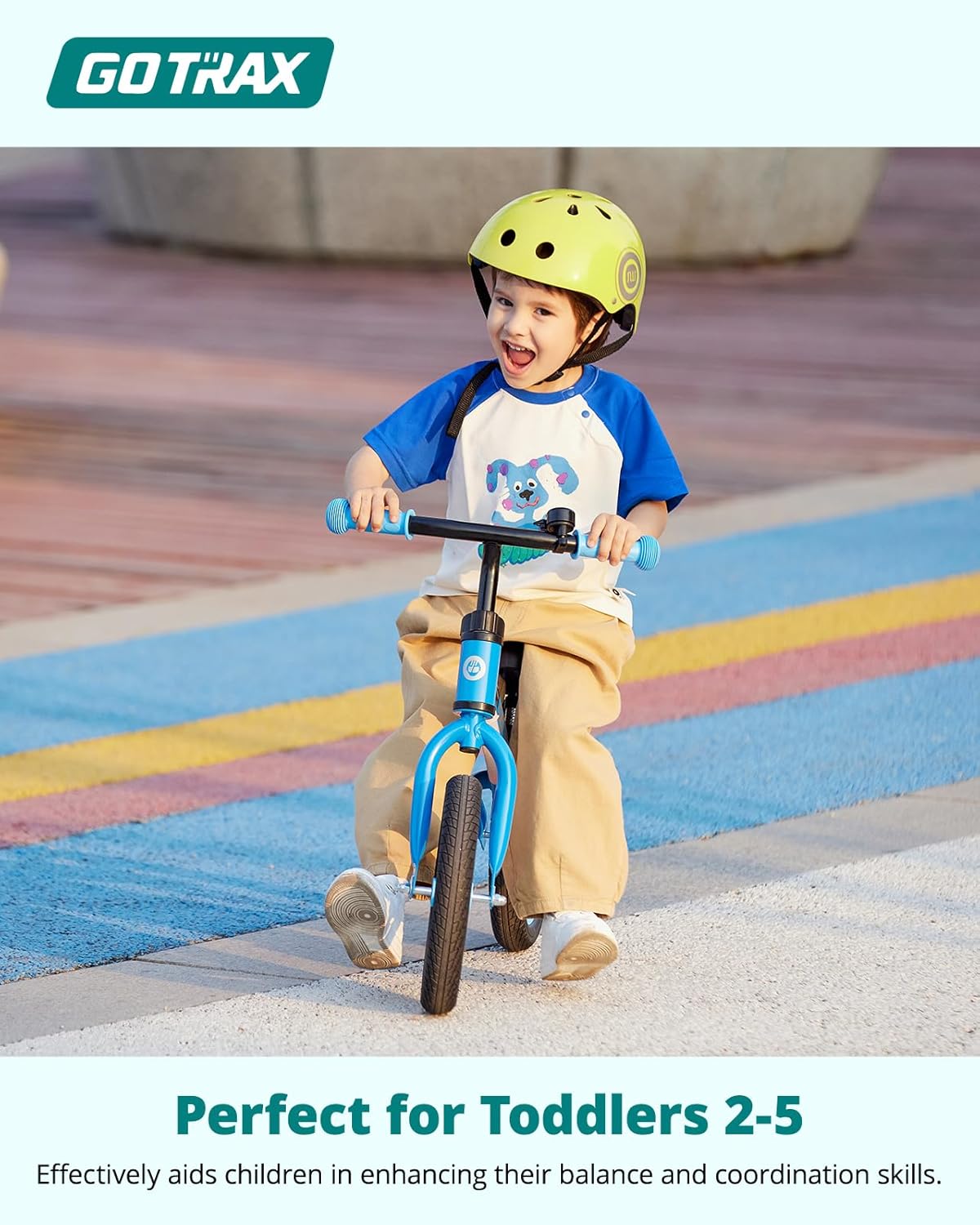 Gotrax KS12 Balance Bike, a no-pedal - Color Varies