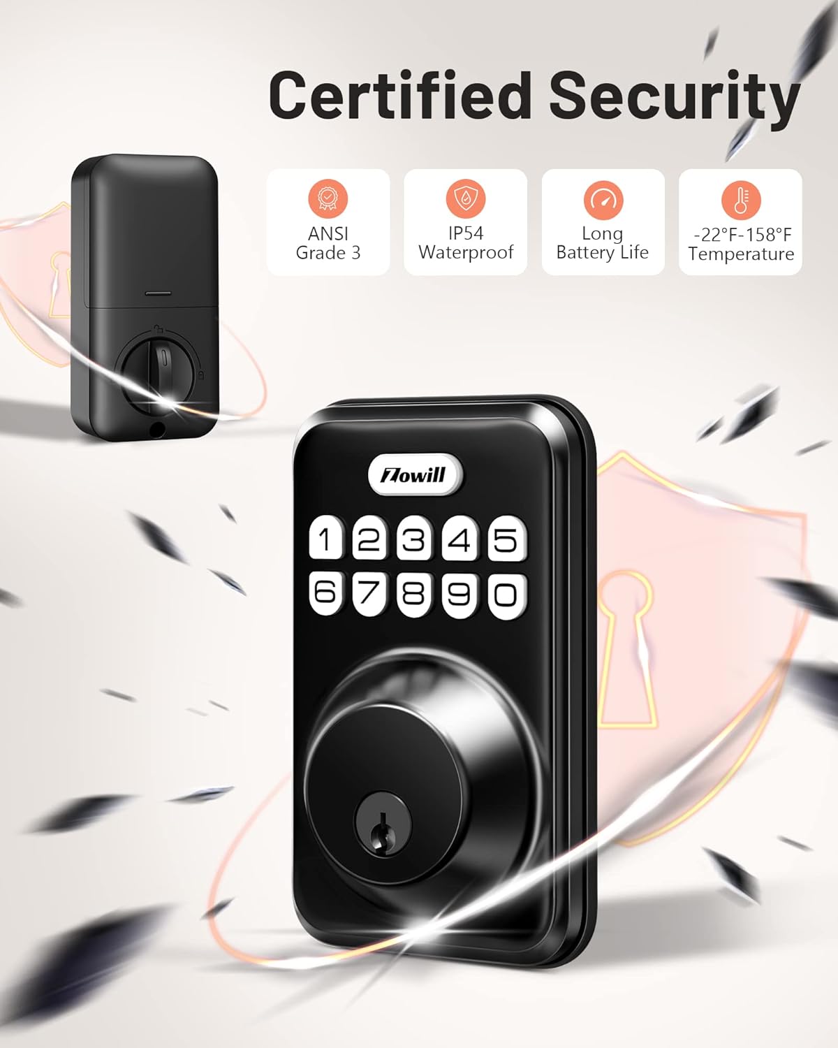 Zowill Keyless Entry Door Lock DK01