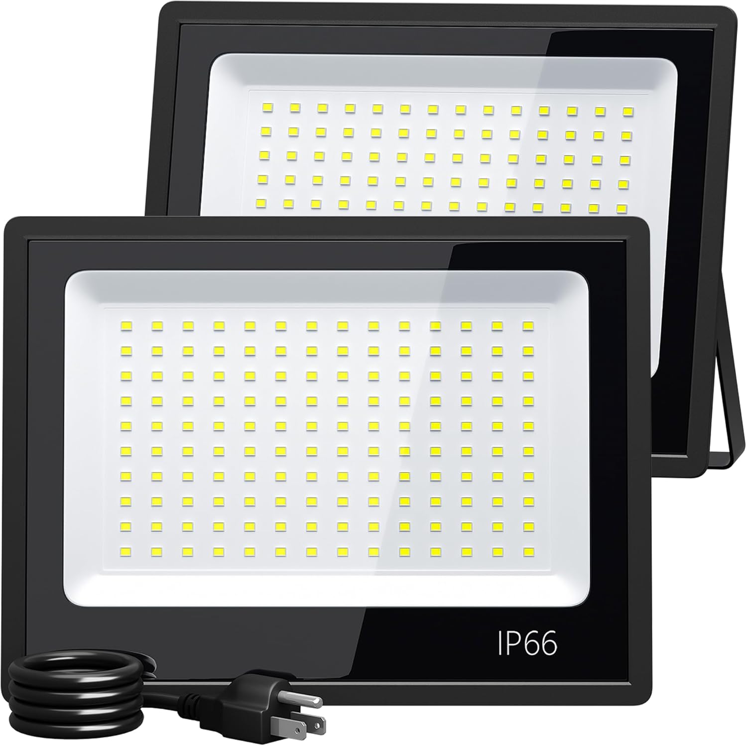 XXBSAZ 2 Pack 100W LED Flood Lights deliver powerful illumination