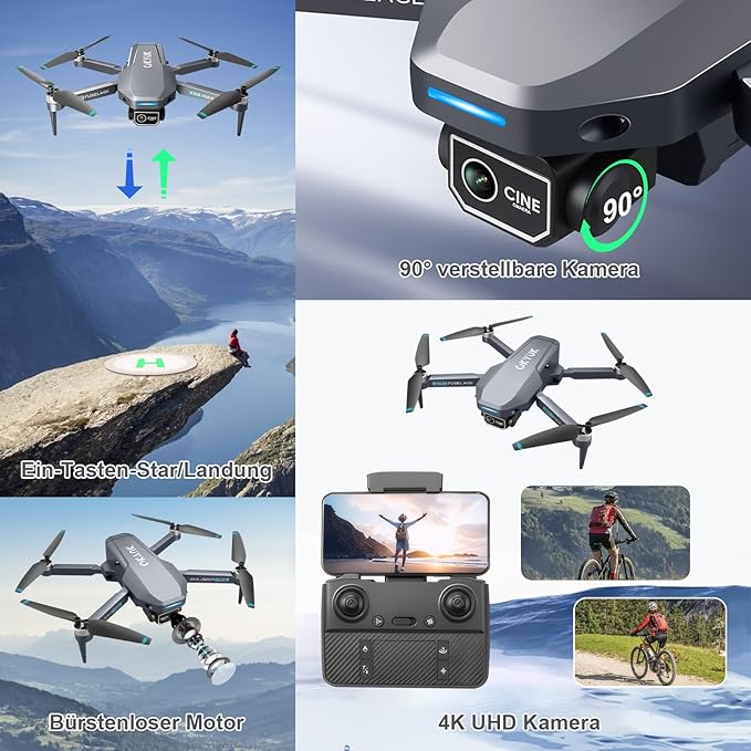 OKYUK K618 MAX drone with a 4K camera