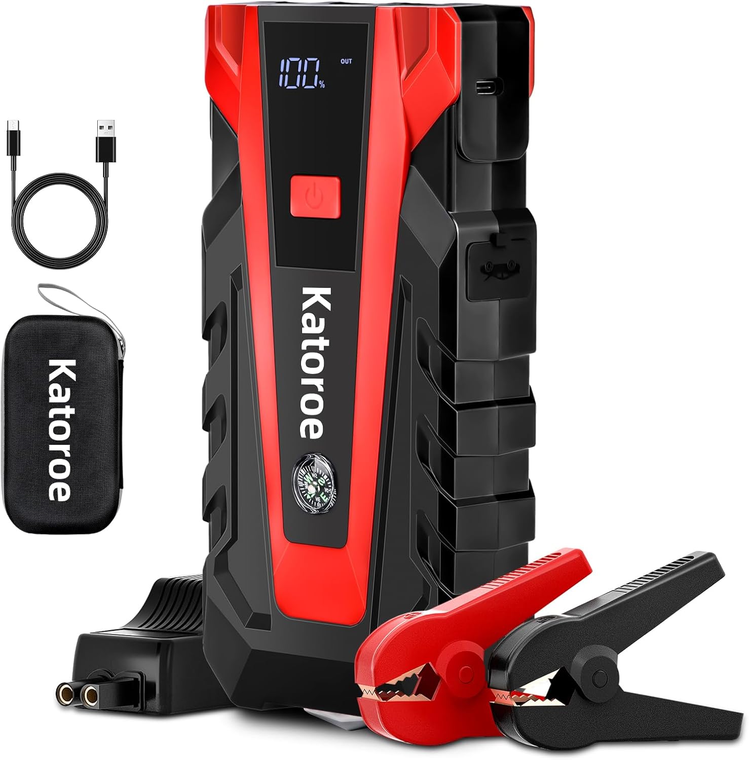 Katoroe 011 3000A Car Battery Jump Starter is a powerful and portable solution