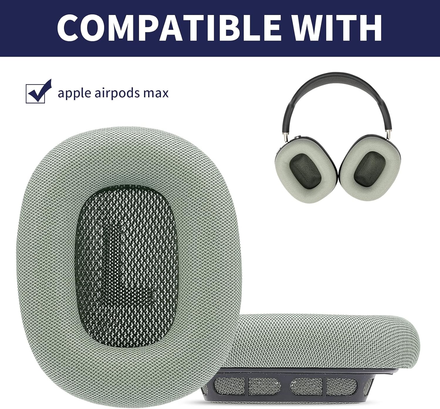 Damex Replacement earpads for Apple airpods max Headphone