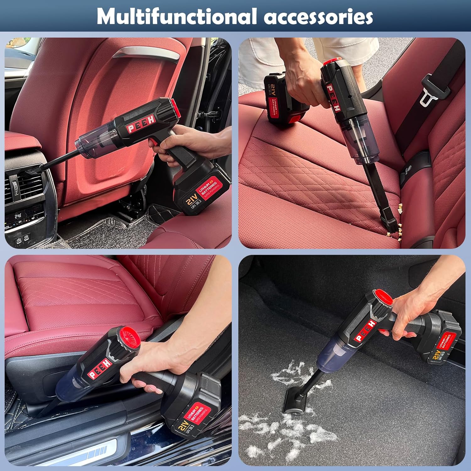 PEEH handheld Vacuum cleaning device