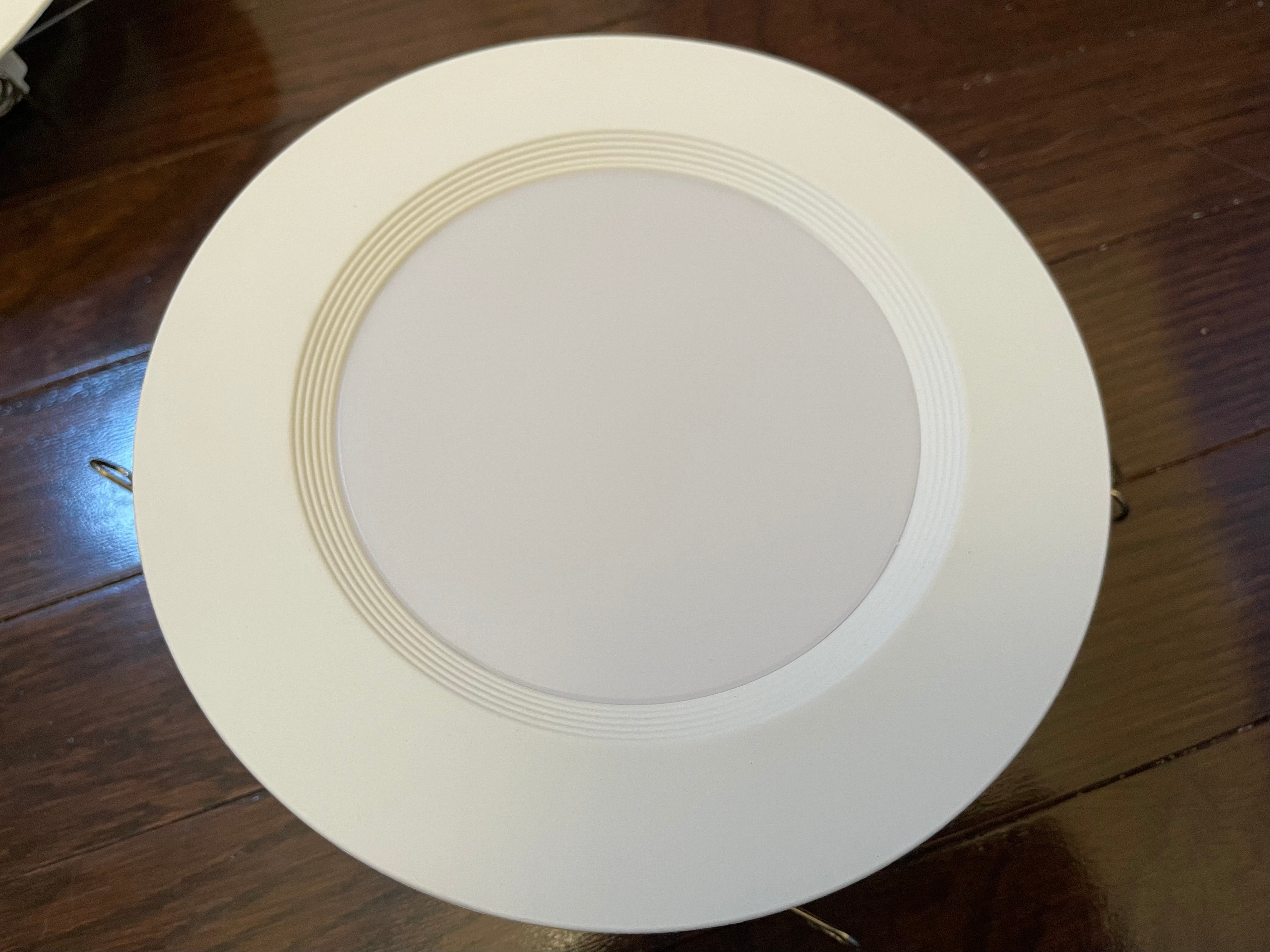 6-pack of 6-inch VARICART recessed LED downlights