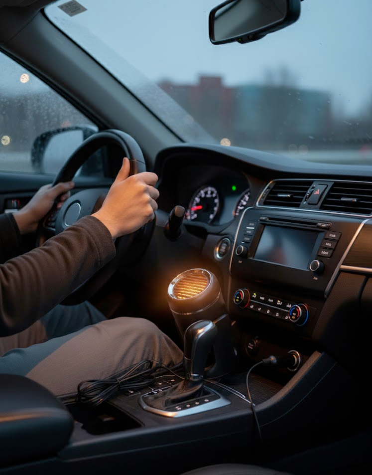 12V Car Heater Windshield Defroster and Defogger for Winter Driving