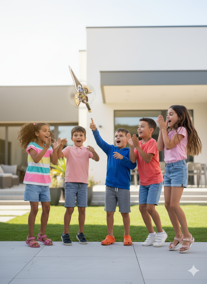 Remote Control Flying Sword Aircraft - RC Helicopter Toy for Kids & Adults