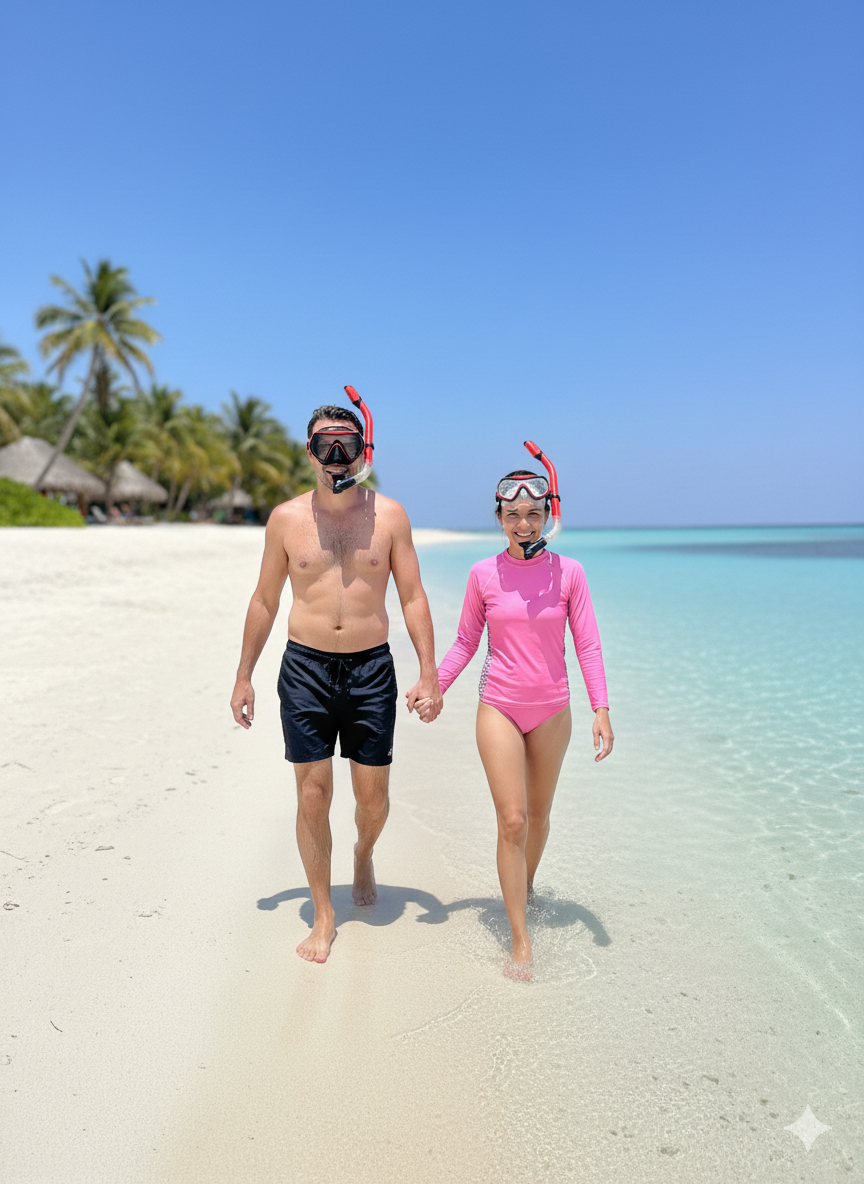 Snorkeling Gear for Adults - Complete Equipment Set