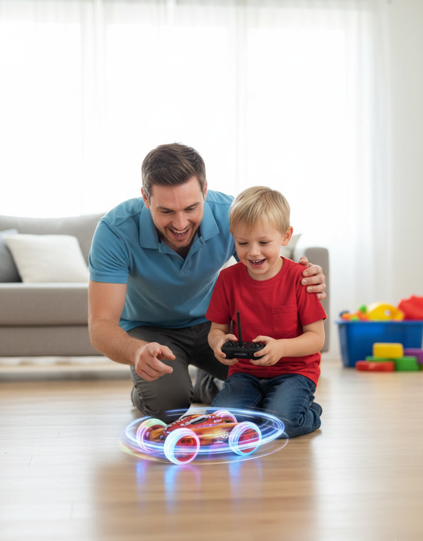 Remote Control Stunt Car - High Performance RC Car for Stunts & Racing