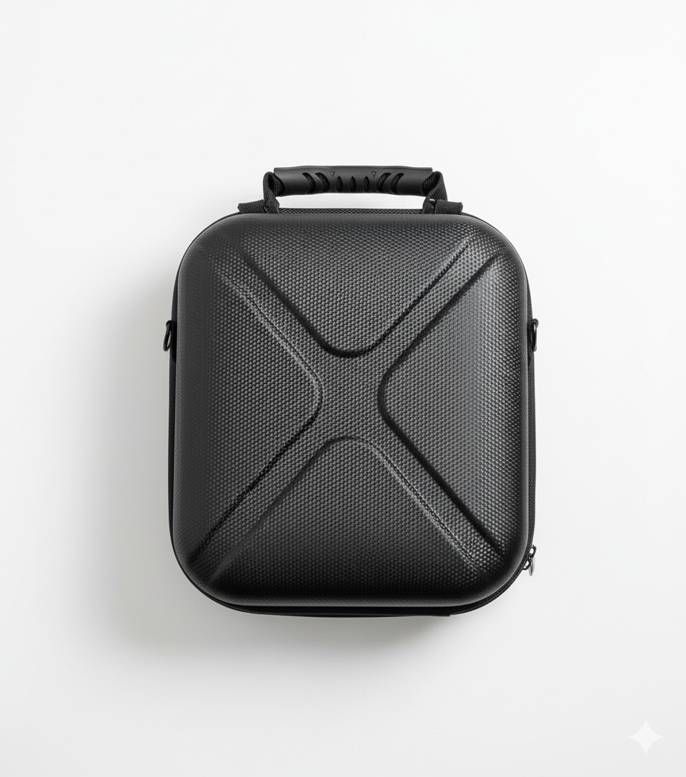 Genda 2Archer Hard Shell Cosmetic Case - Travel Makeup Organizer