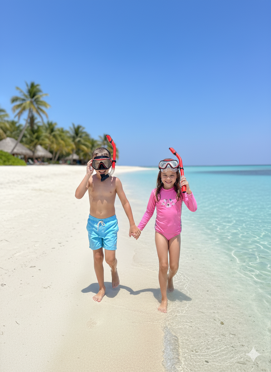 Snorkeling Gear for Adults - Complete Equipment Set