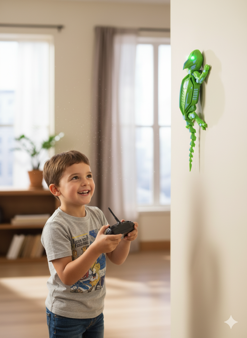 Element Chameleon Wall-Climbing Robot - Interactive STEM Toy for Kids