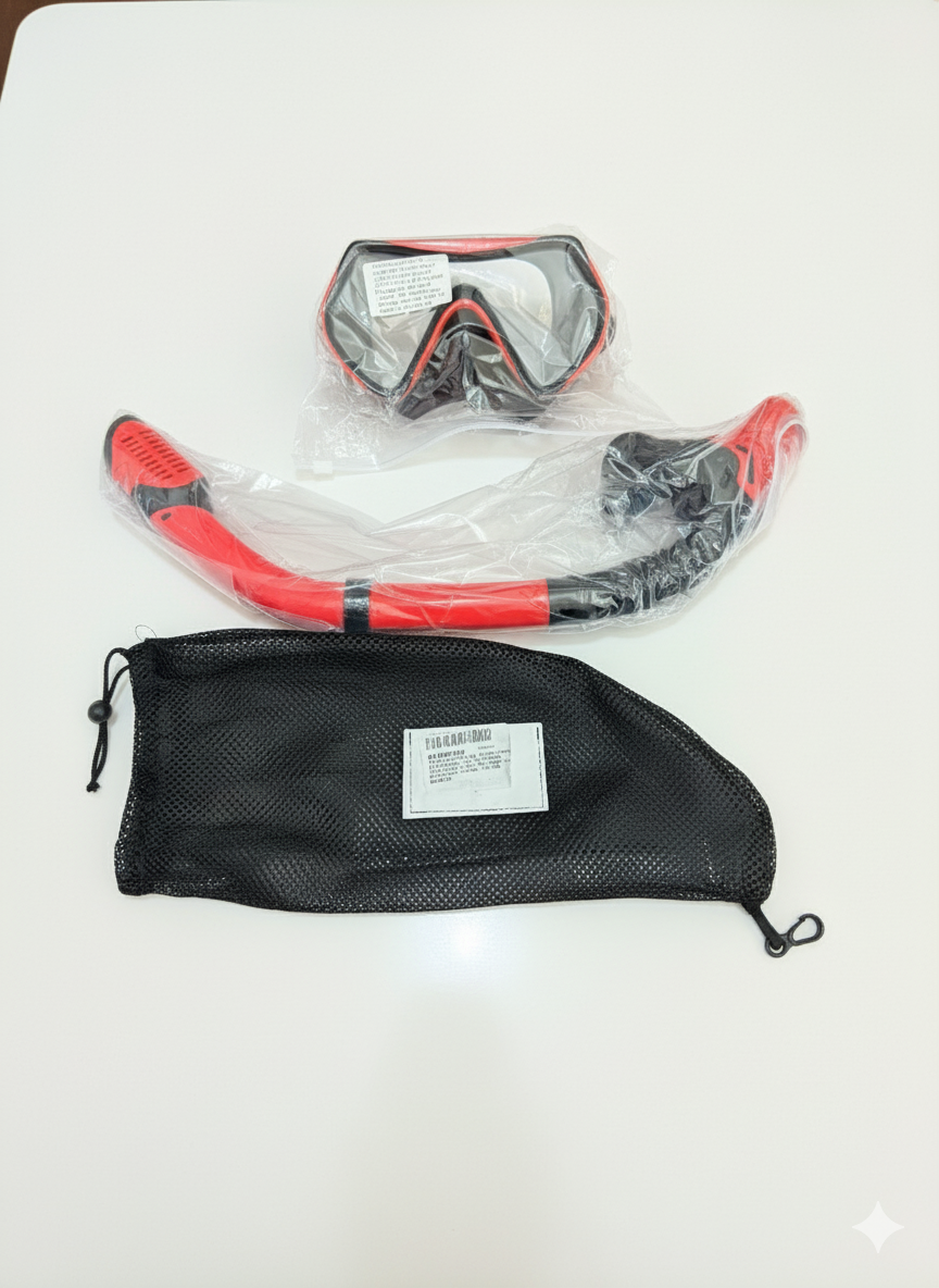 Snorkeling Gear for Adults - Complete Equipment Set