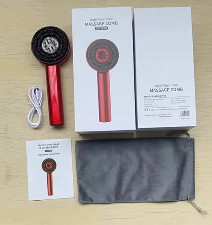 Multi Functional Massage Comb - Hair Scalp Massager XYT-0806