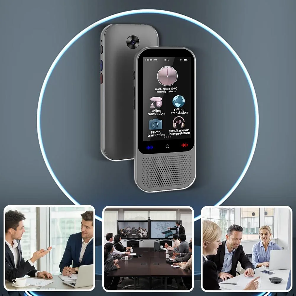 S80 Smart Voice Translator Device – Real-Time Multilingual Communication; Learning Tool