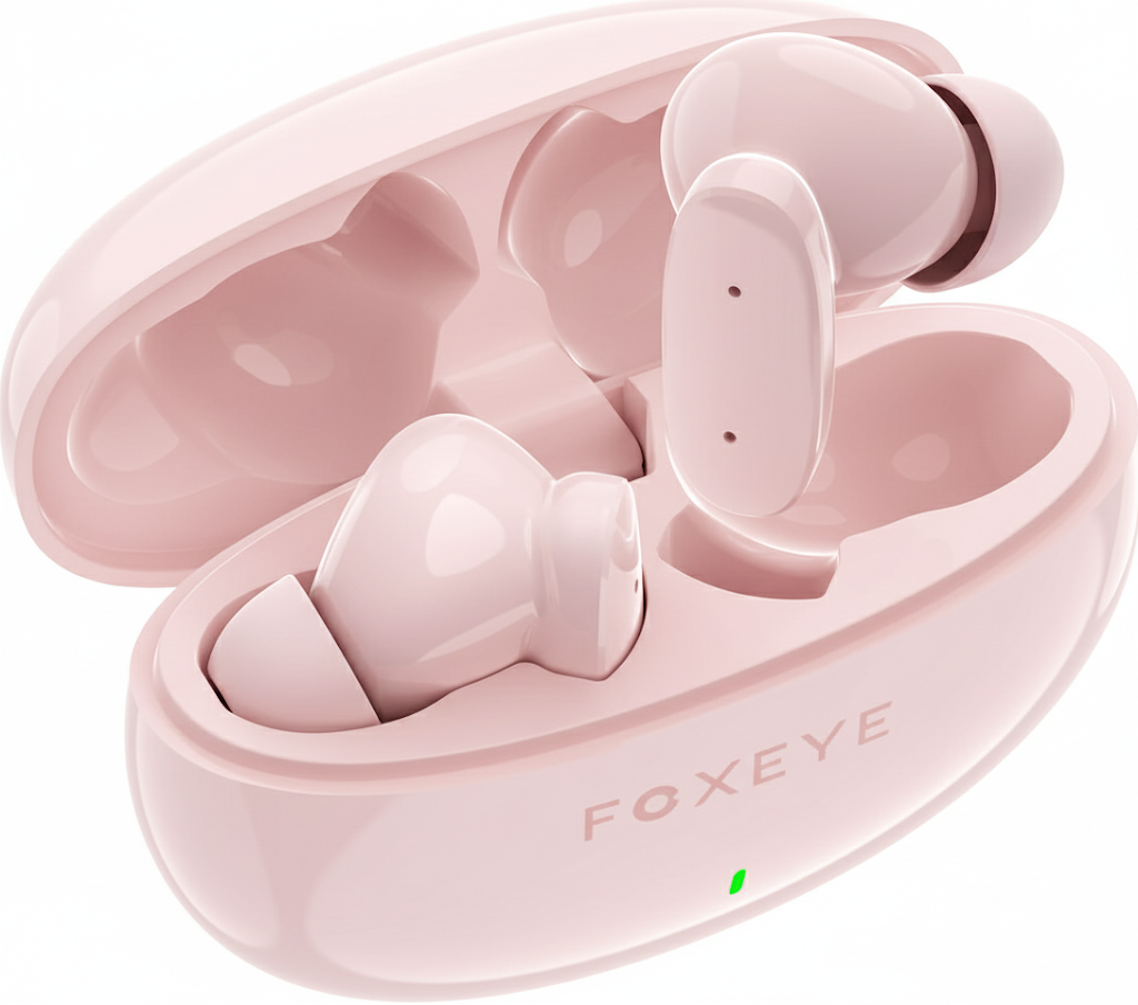 Foxeye S9000 Wireless Earbuds - Bluetooth 5.3 with Noise Cancelling Mic