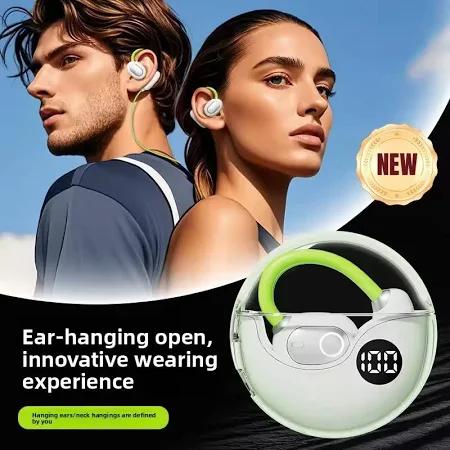 M80 AI Translator Earbuds - 144 Languages Real-Time Translation with 98% Accuracy