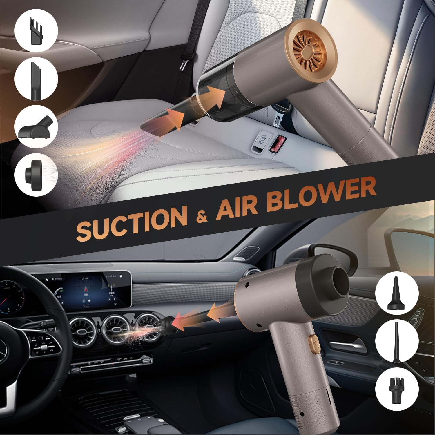 3-in-1 Handheld Cordless Vacuum - 16000PA Powerful Suction | Exquisite Deal Shop