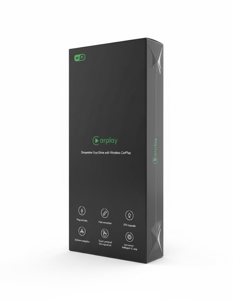 Apple Wireless CarPlay Adapter - Convert Wired to Wireless CarPlay for iPhone