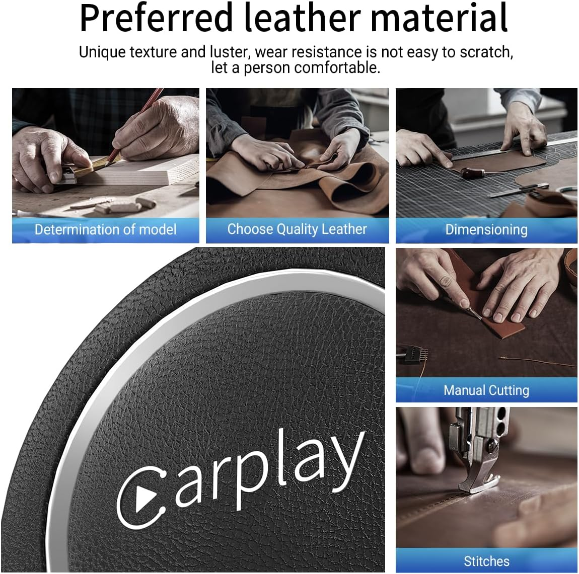 Wireless CarPlay Adapter - Convert Wired to Wireless for iPhone iOS 10+