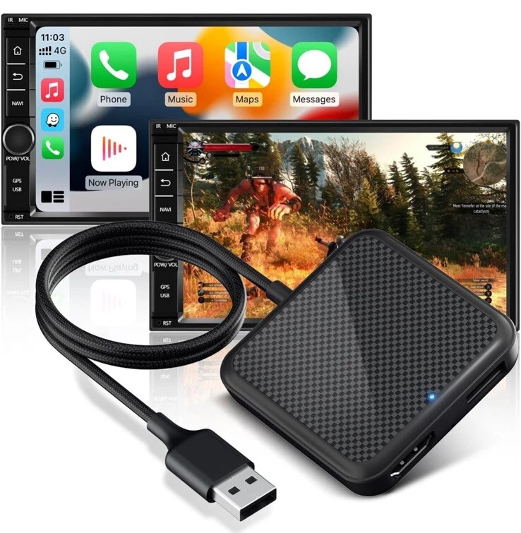 AXYIUASD Car TV Mate Pro with Wireless Carplay Adapter Function