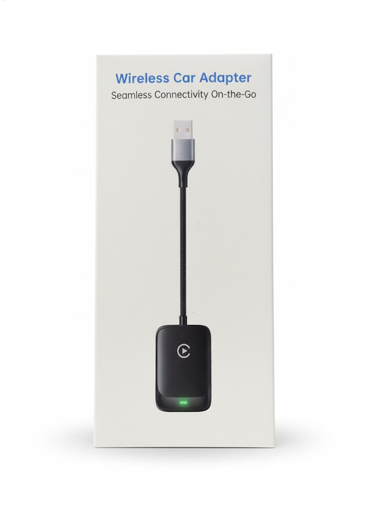 Wireless CarPlay Adapter - Convert Wired to Wireless iOS 10+ 2016+ Cars