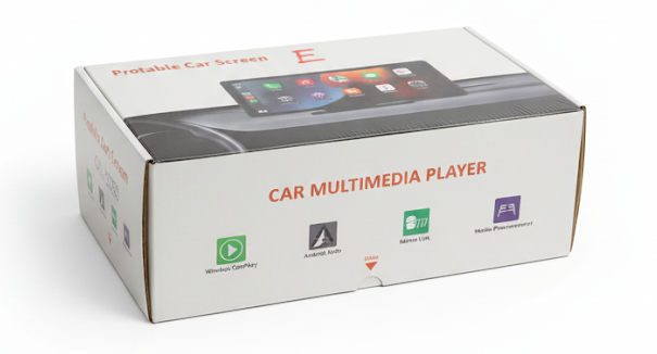 10.26" CarPlay Screen with 4K Dash Cam & Android Auto - GPS Navigation & Backup Camera