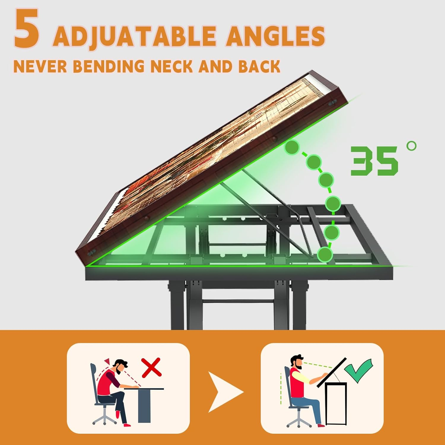 Puzzle Table with Folding Legs - 1500 Piece Capacity, Drawers, Cover & Wheels