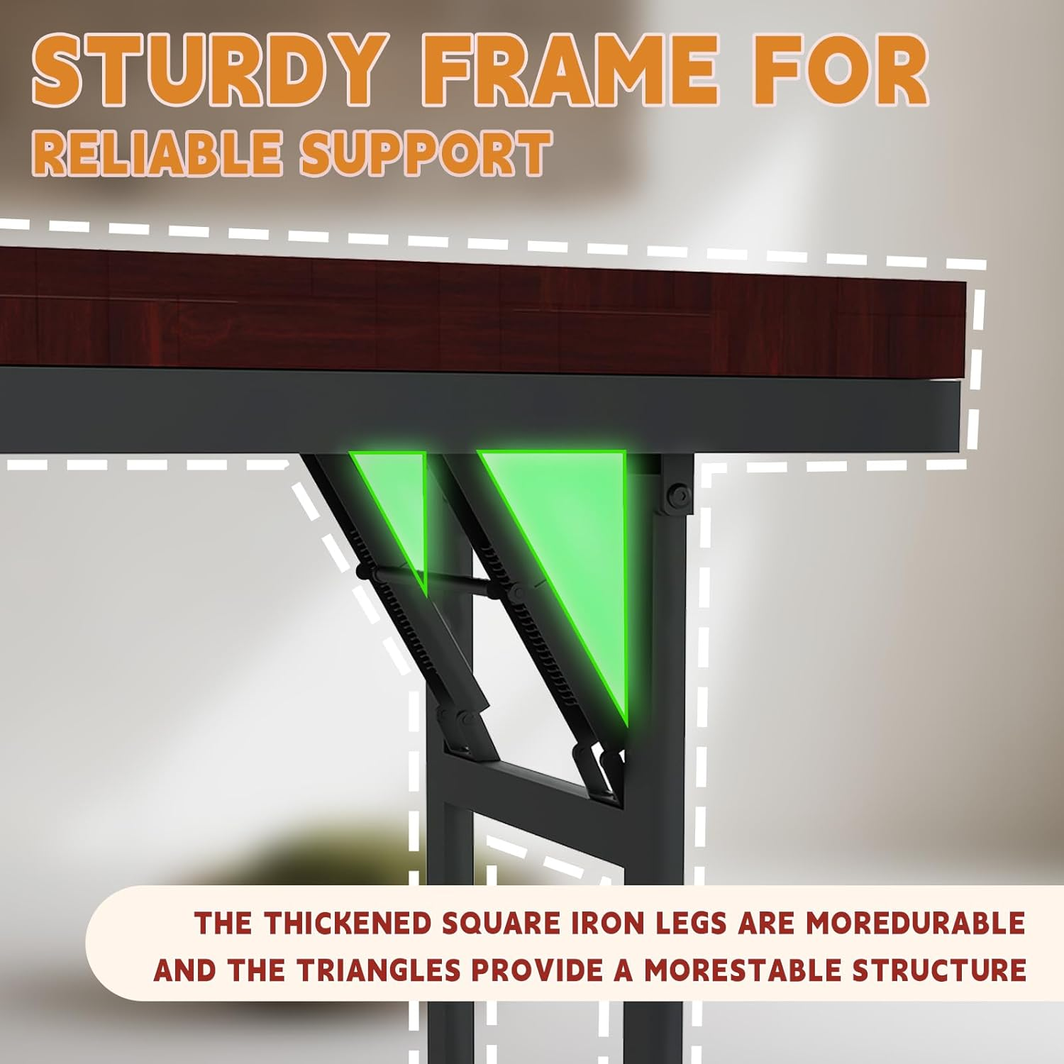 Puzzle Table with Folding Legs - 1500 Piece Capacity, Drawers, Cover & Wheels