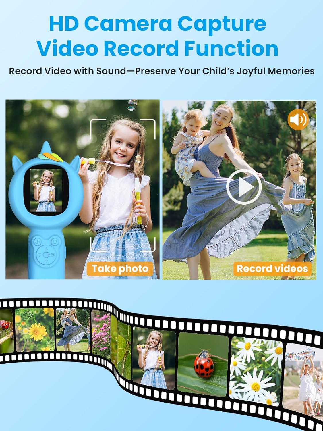 Kids Microscope with Auto-Focus & 2.0" Screen - Ages 5-12 STEM Toy