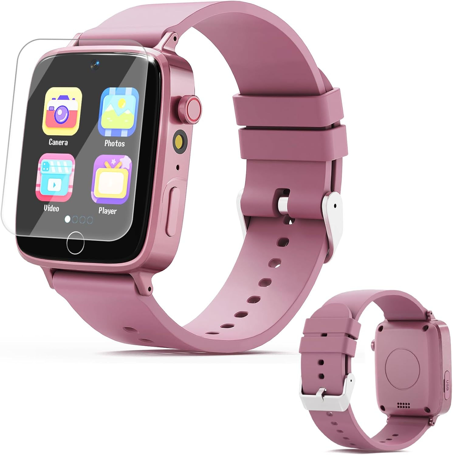 Kids Smart Watch with 26 Games - Touch Screen Watch with Camera & Alarm for Ages 4-12