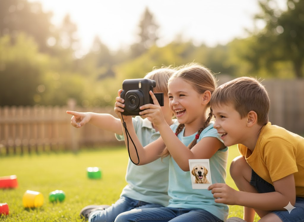 Kids Camera Instant Print - 48MP Dual Lens Digital Camera