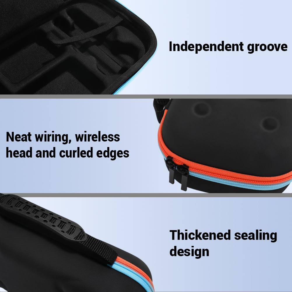 Nintendo Switch 2 Carrying Case - Waterproof Hard Shell with 24 Game Slots & Stand