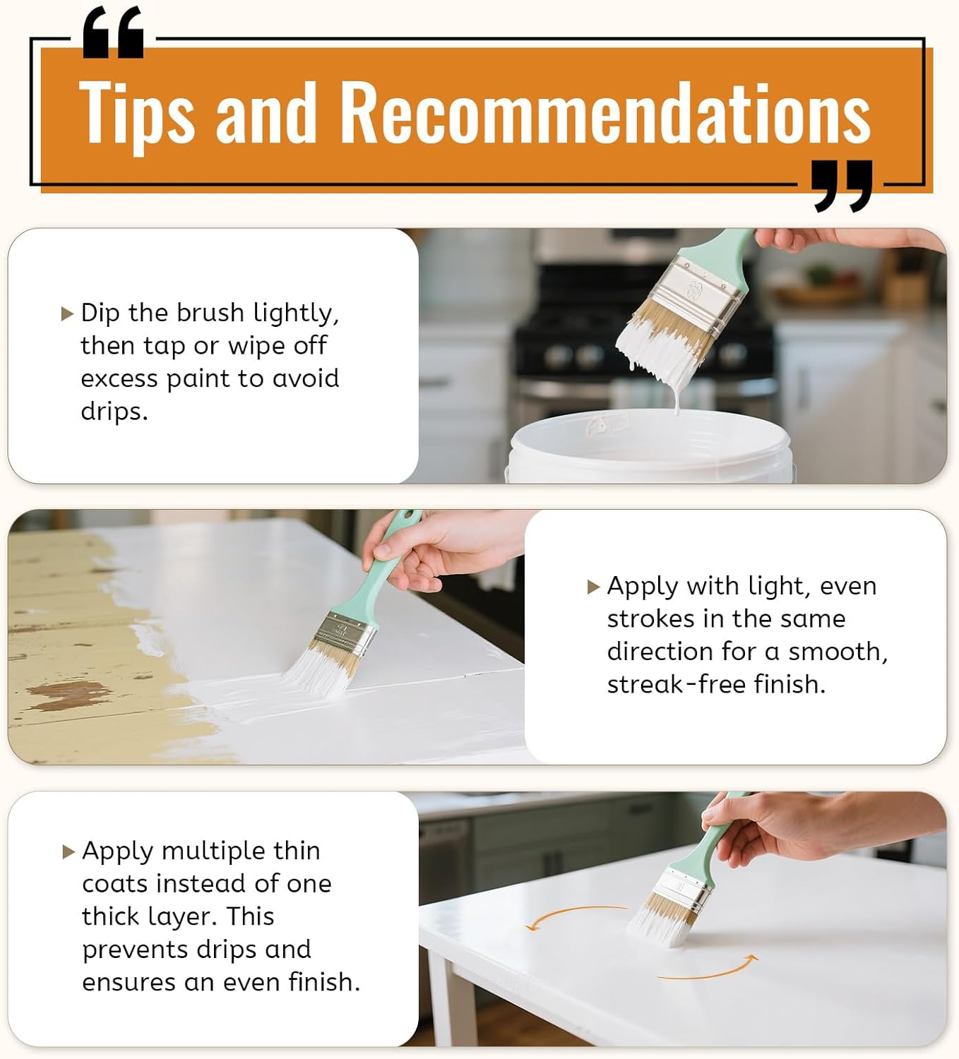 YKF Furniture Paint 16oz - Matte Finish Wood Paint for Cabinets & Furniture