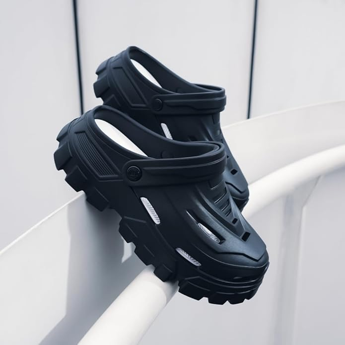 Unisex Perforated Clogs - Lightweight EVA Arch Support Sandals for Men & Women