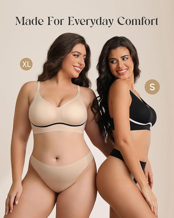 Seamless Workout Thongs for Women-No Show Thong