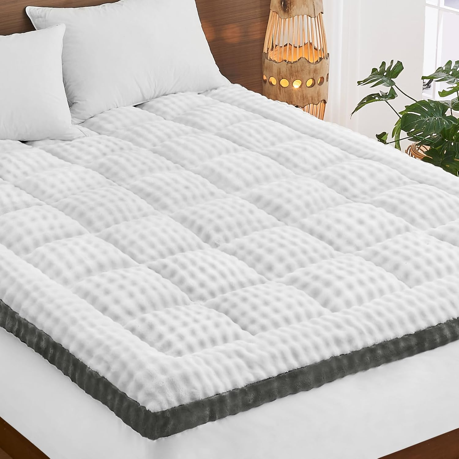 Cymula Mattress Topper - Premium Memory Foam Bed Cushion