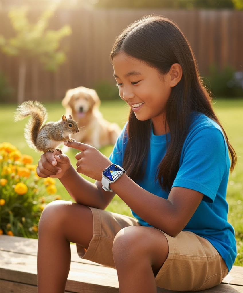 Kids Waterproof Smartwatch - Video, Music, Pedometer & Alarm for Boys & Girls