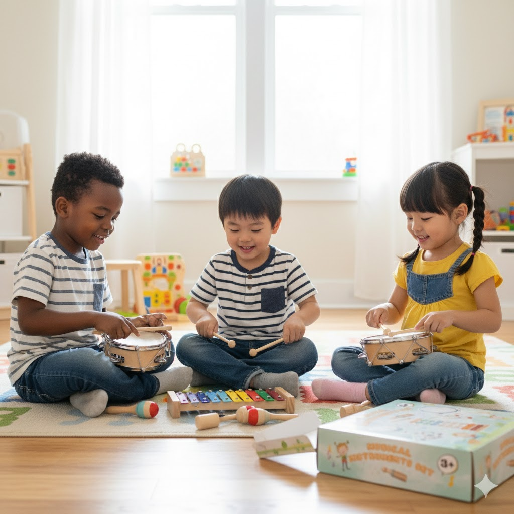Musical Instrument Set for Kids - Educational Toy with Multiple Instruments