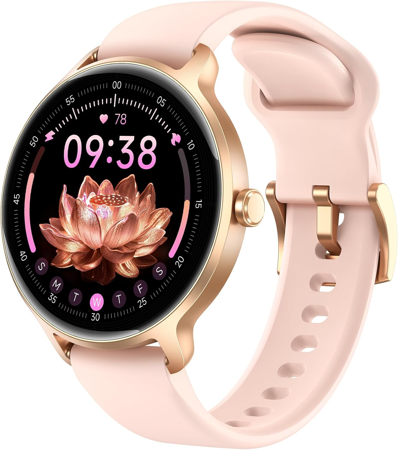 Women's Smart Watch with Call Function - Heart Rate & SpO2 Fitness Tracker