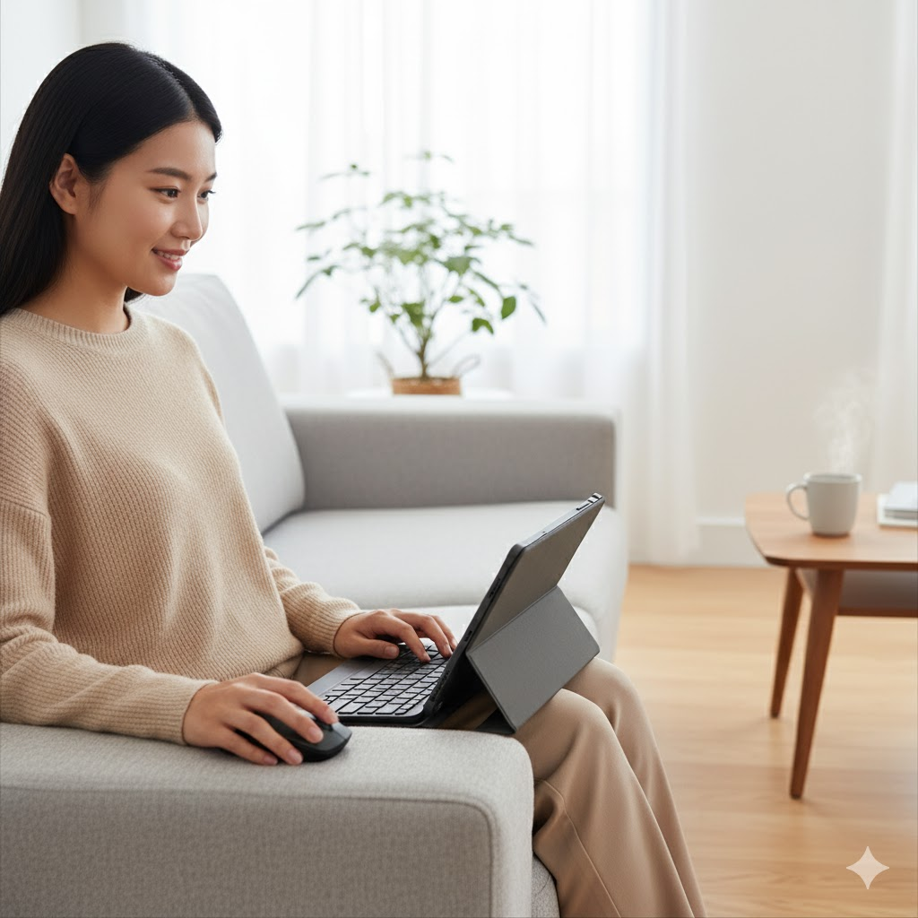 Android 14 Tablet 10 Inch with Keyboard and Mouse - 8GB RAM (4+4) + 64GB ROM, RK3562 Quad-Core, 6000mAh Battery, WiFi Tablet